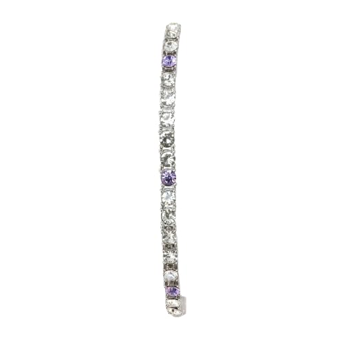 Charles Raymond Women's Big Rocks Bezel Colored Dial with Roman Numerals Fully Iced Out Watch - ST10327LA