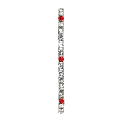 Charles Raymond Women's Big Rocks Bezel Colored Dial with Roman Numerals Fully Iced Out Watch - ST10327LA
