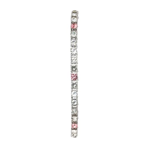 Charles Raymond Women's Big Rocks Bezel Colored Dial with Roman Numerals Fully Iced Out Watch - ST10327LA
