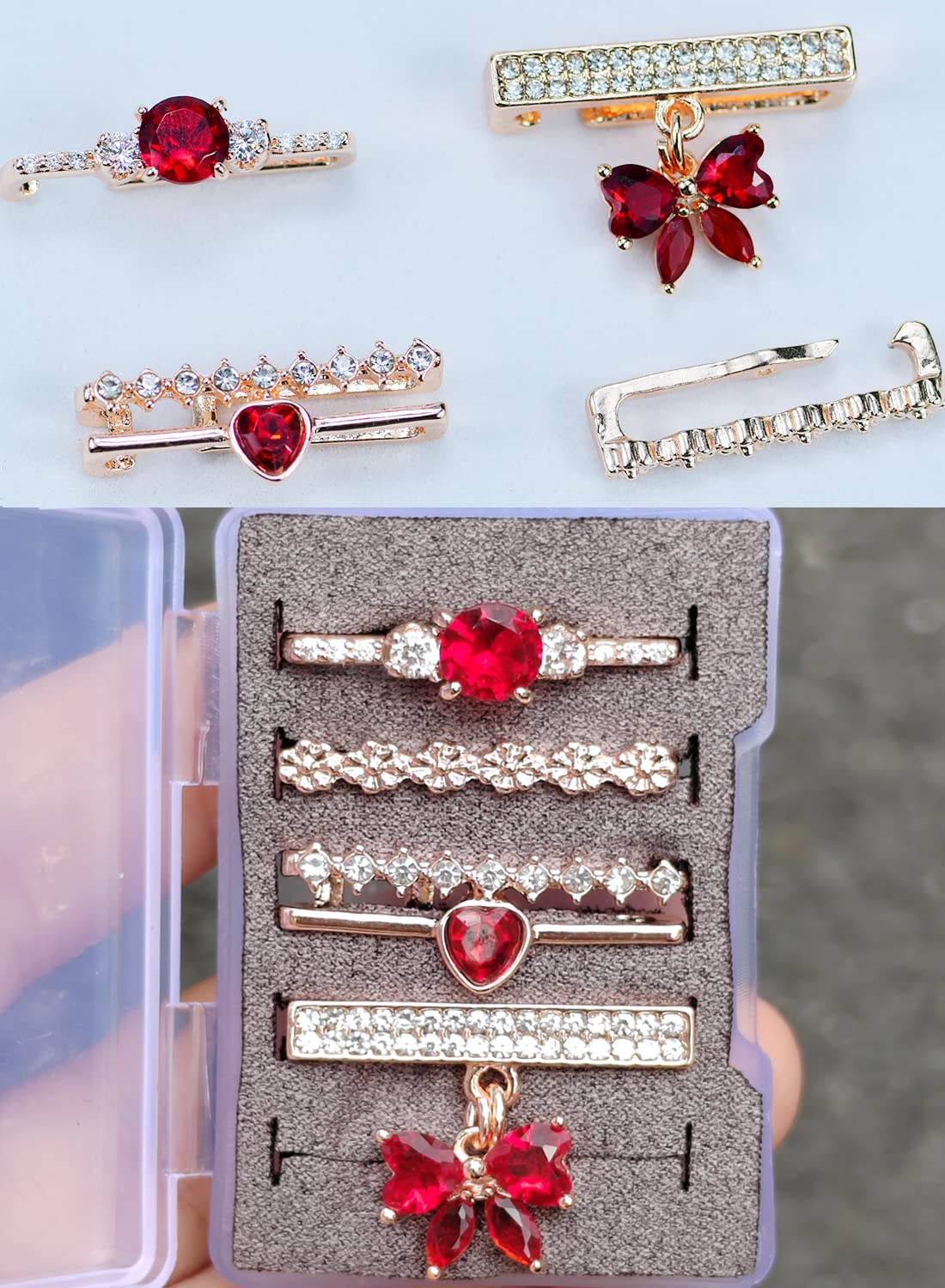 Watch Band Charms, Decorative Rings Loops Charms Compatible with Apple Silicone Watch Bands for Women 49mm 45mm 44mm 42mm 41mm 40mm 38mm , Metal Jewelry Watch Band Accessories Charms for iwatch band Series se 9 8 7 6 5 4 3 2 1 Samsung Galaxy watch 5/Pro/4