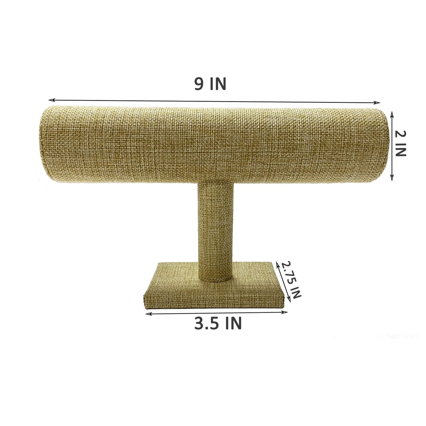 Coward Bracelet Holder Organizer for Show Jewelry Display Boutique Watch Stand for Selling Organization Storage (Detachable Back Velvet)