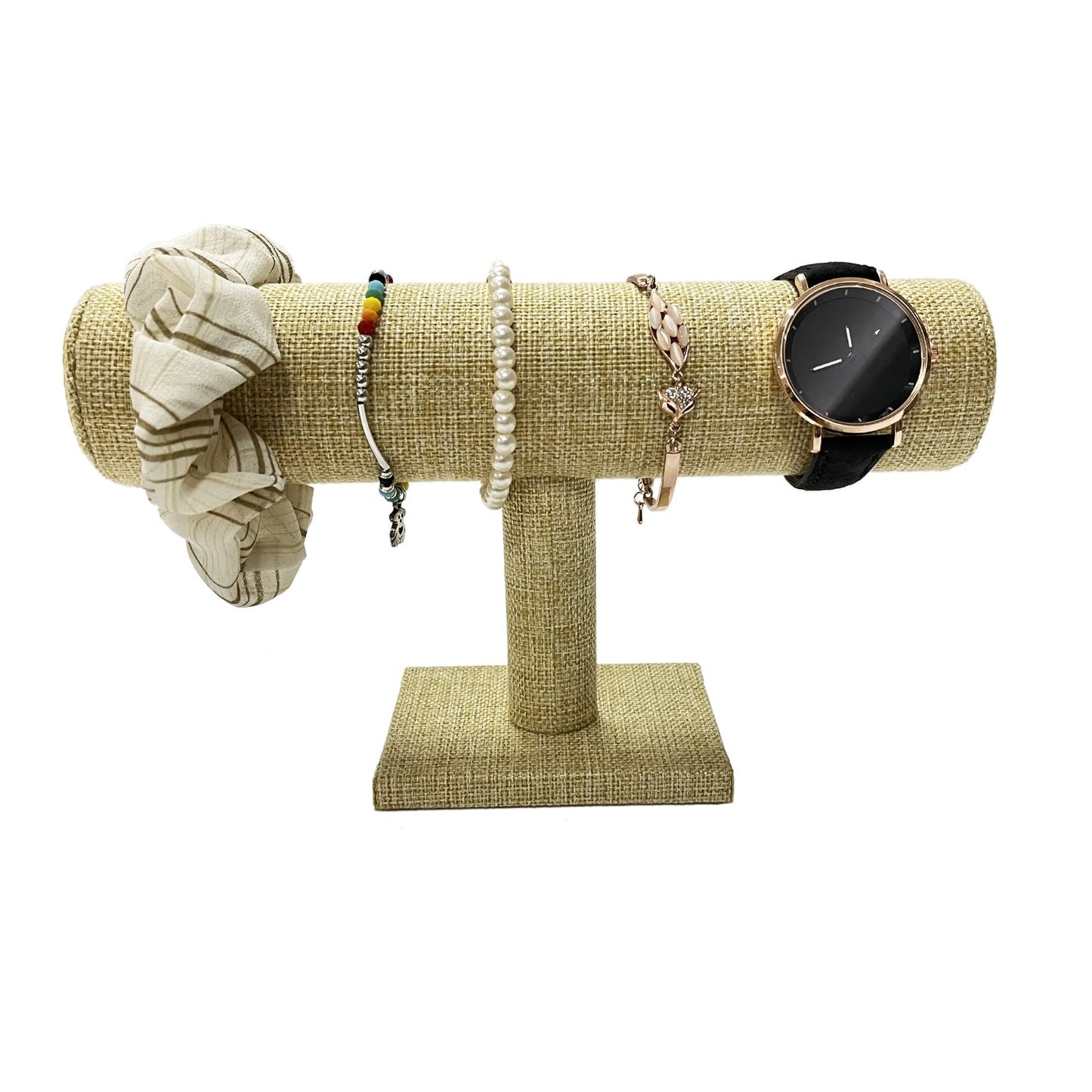 Coward Bracelet Holder Organizer for Show Jewelry Display Boutique Watch Stand for Selling Organization Storage (Detachable Back Velvet)